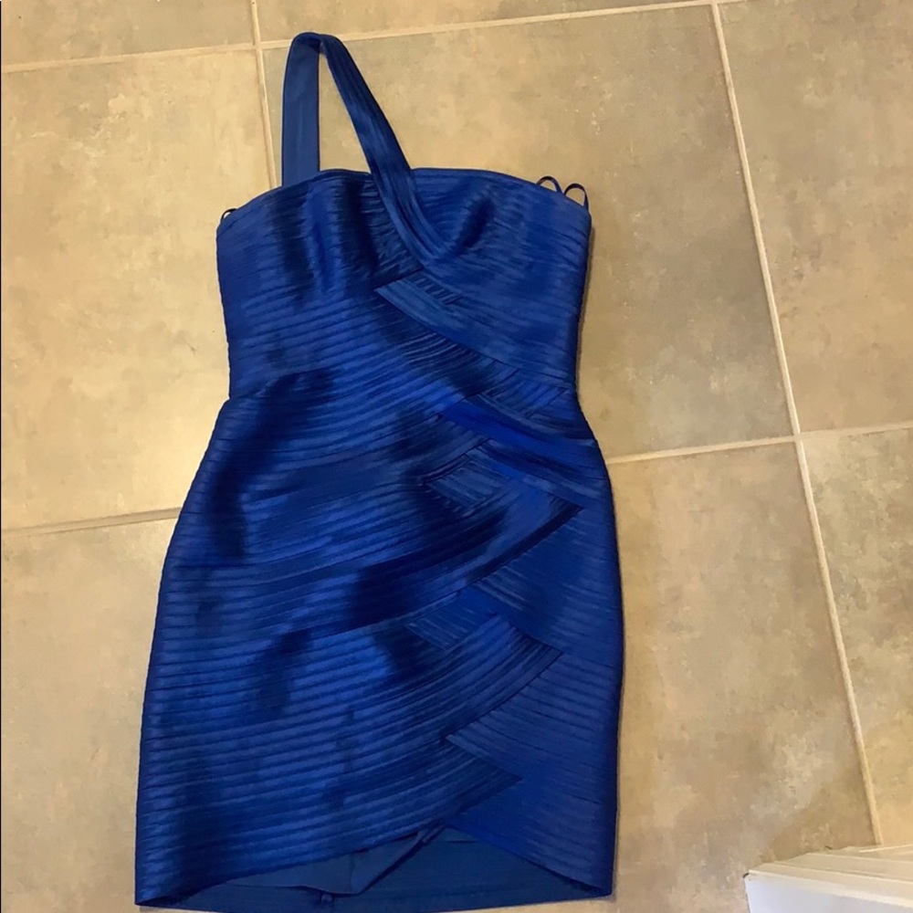 BCBG blue dress